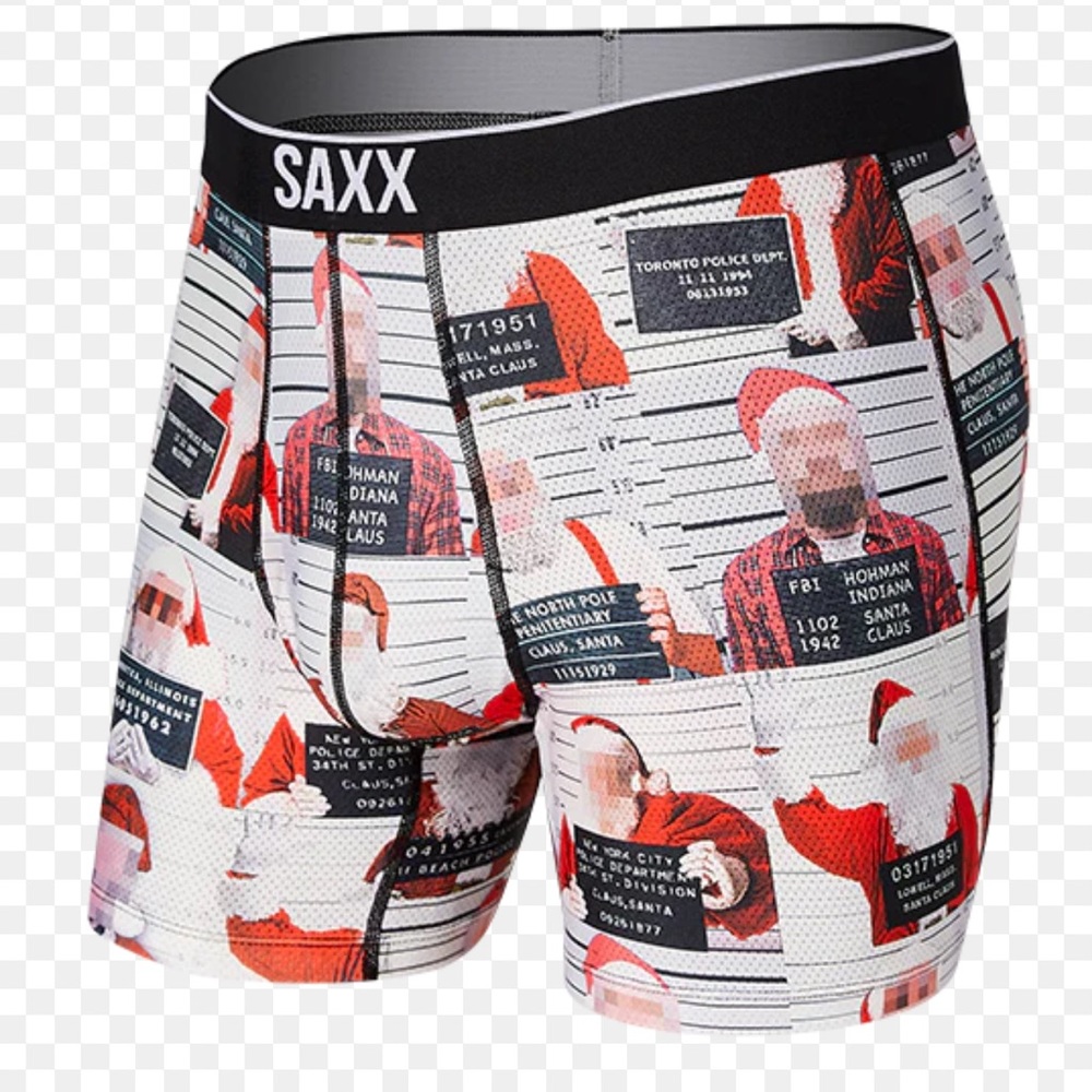 New SAXX Volt Breathable Mesh Slim Fit Boxer Briefs